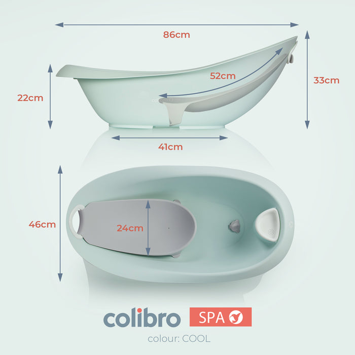Kūdikio vonelė Colibro SPA 2in1 žalia