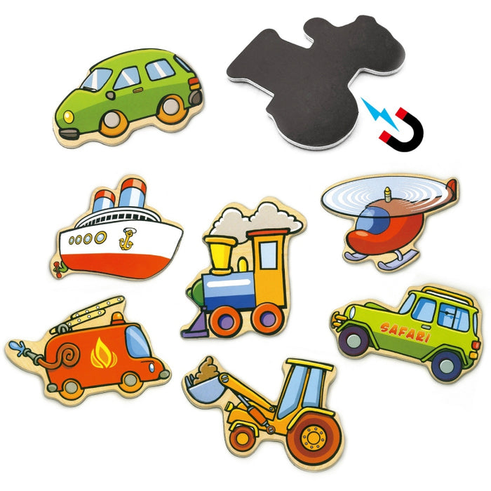 Mediniai magnetukai transporto priemonės (20 vnt. rinkinys)