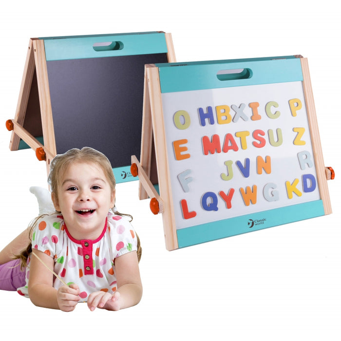 Kreidinė ir magnetinė lenta 2 in 1