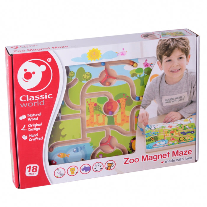 Magnetinis skaičių labirintas - zoologijos sodas